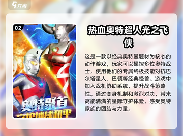 🔥2024必玩奥特曼手游排行🌟截图3