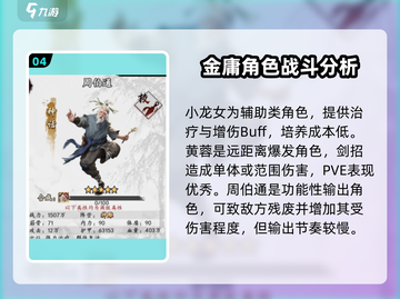 射雕手游🔥最强角色推荐，必看攻略！截图5