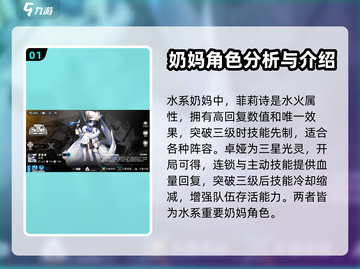 白夜极光✨最强奶妈角色推荐，治愈力拉满！截图2