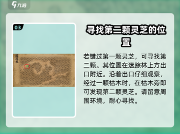大侠立志传🔥迷踪林灵芝位置全揭秘！💡截图4