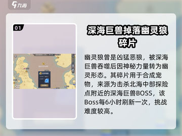 黎明之海🔥幽灵狼获取全攻略Wolf！轻松到手✨截图2