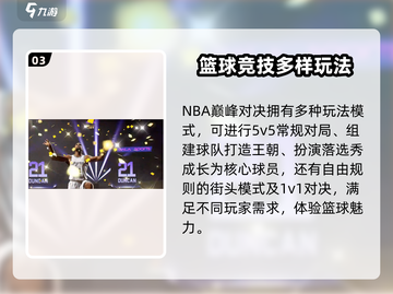 NBA巅峰对决🔥超燃游戏玩法揭秘🏀截图4