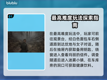寂静岭2重制版🔥最高难度玩法揭秘🎉截图2
