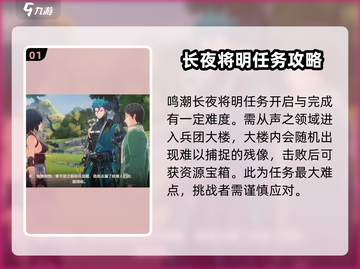 鸣潮长夜将明🔥超全玩法攻略来啦！⚡截图2