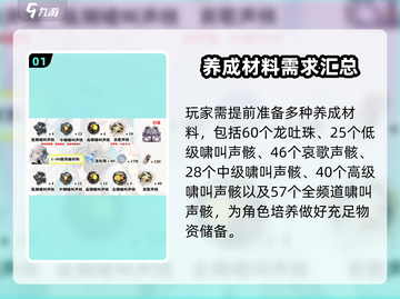 鸣潮🔥今汐养成材料大揭秘！玩家必看💎截图2