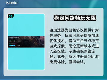 蓝色协议卡顿？用这个加速器畅玩⚡🎮截图3