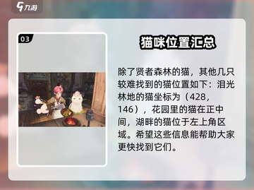 森之国度🔥贤者森林猫位置大揭秘！🐾截图4