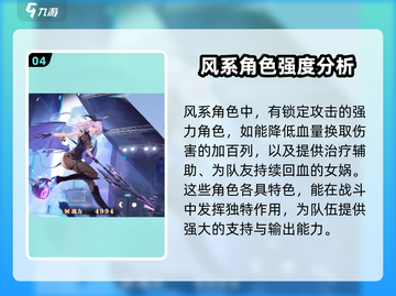 原神🔥风系角色推荐｜破晓序列最强阵容✨截图5