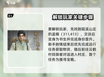 📚《下一站江湖2》书生身份解锁技巧大公开！✨截图2