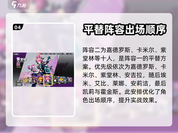 寻光之旅🔥嘉德罗斯最强阵容搭配攻略✨截图5