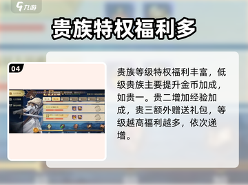 《勇士与冒险》贵族12级特权大曝光💥🔥截图5