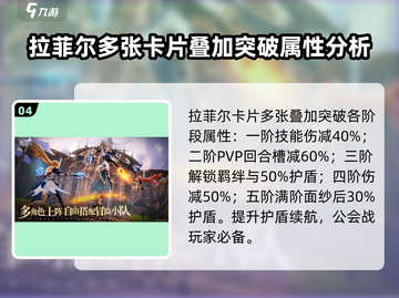 剑与骑士团：拉菲尔技能全揭秘🔥截图5