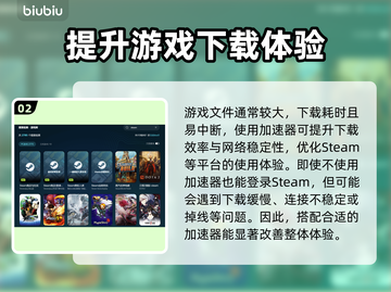 Steam游戏加速器推荐🎉玩这些游戏必备！截图3