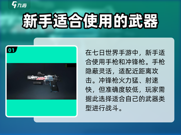 七日世界🔥新手必看！武器搭配推荐🎉截图2