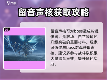 鸣潮🔥快速获取留音声核方法大公开！游戏玩家必看👇截图4