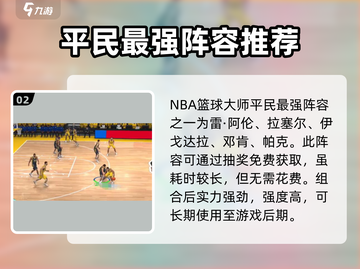 NBA篮球大师🔥零氪也能组最强平民阵容！⚡截图3