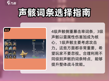 鸣潮🔥卡卡罗声骸最佳搭配方法✨截图4