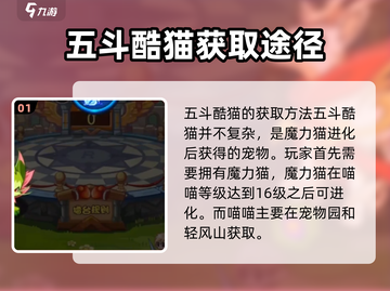 洛克王国手游：五斗酷猫超强🔥攻略来了！截图2