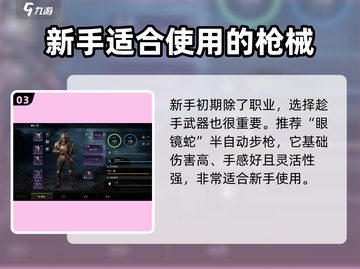 破碎之地🔥新手必看！这些枪支超好用💥截图4