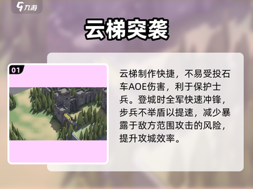 攻城模拟器云梯神操作🔥3步破城！截图2