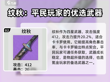 鸣潮🔥卡卡罗武器选择全攻略！玩家必看✨截图3