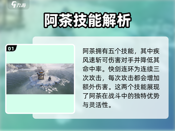 新天龙八部手游阿茶🔥技能详尽揭秘🎉截图2