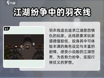大江湖之苍龙与白鸟🔥羽衣线玩法全揭秘！截图2