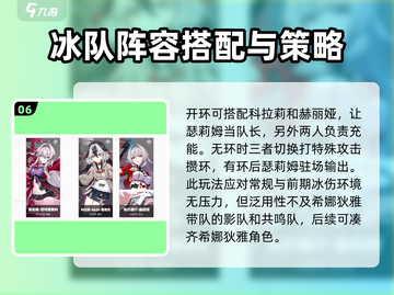 崩坏3第二部🔥冰队角色推荐与阵容搭配指南！💥截图7