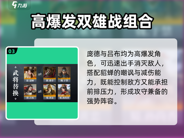 三国谋定天下庞德配将攻略🔥战组合截图4