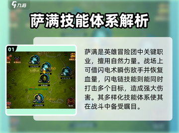 英雄冒险团🔥萨满强势攻略🌟必看！截图2