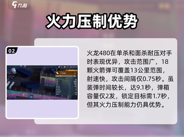 🔥《现代战舰》火龙480火箭炮数据曝光💥截图3