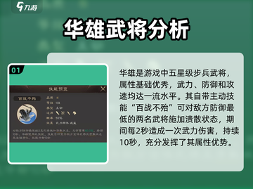 三国群英传：华雄技能搭配🔥超强技巧一网打尽！截图2