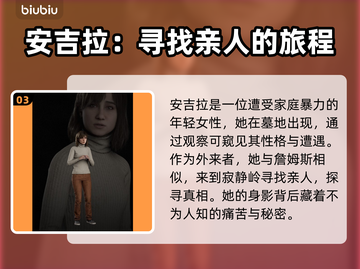 寂静岭2重制版🔥人物与故事全解析！🎮截图4