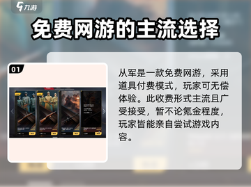 从军游戏🔥免费玩还是需要氪金？真相在这里！截图2