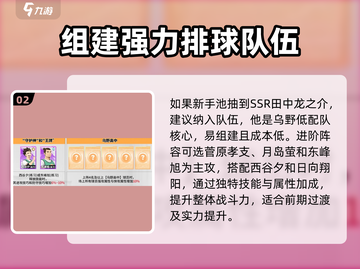 排球少年手游🔥乌野低配队最强阵容🔥截图3