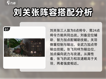 三国群英传鸿鹄霸业🔥桃园结义阵容搭配攻略🎉截图2