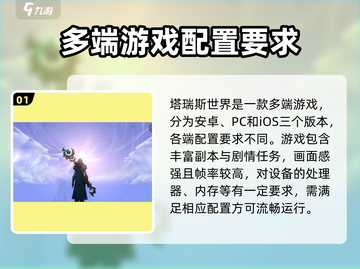 塔瑞斯世界💥最低配置要求曝光！玩家哭了🙄截图2