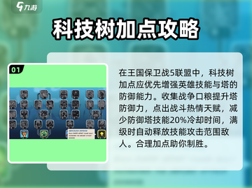 王国保卫战5🔥联盟科技树加点攻略⚡必看截图2