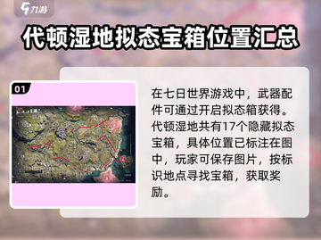七日世界🔥代顿湿地配件拟态宝箱全解析！🎁截图2