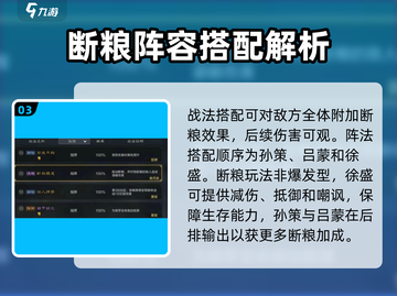 三国谋定天下🔥断粮队玩法揭秘，技能解析助你称霸战场！截图4