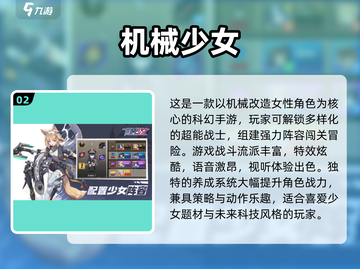 🤖女主机器人游戏大揭秘！免费畅玩TOP榜💥截图3