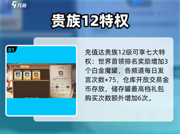 《勇士与冒险》12级贵族特权🔥截图2