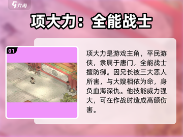 墨剑江湖🔥全角色大盘点，核心人物一个不落！截图2