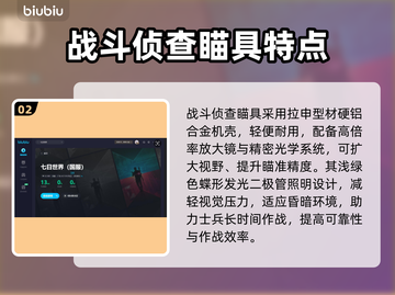 七日世界🔥战斗侦查瞄具获取方法大揭秘！截图3