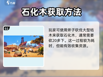 《沙石镇时光》🔥石化木位置大揭秘！快速获取方法在这里👇截图3