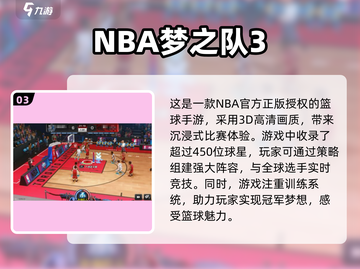 🏀2025最火篮球手游推荐，单挑神器等你来战！截图4