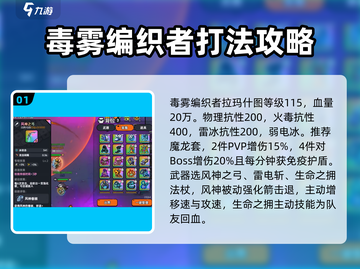 英勇之地🔥毒雾编织者打法超详细攻略！⚡截图2