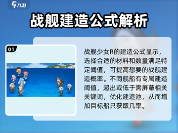 战舰少女R🔥建造公式大公开！提督必看 Ships截图2
