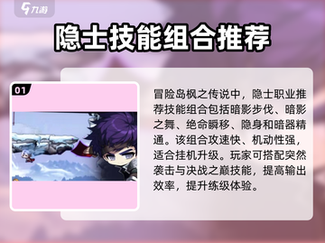 🔥冒险岛隐士技能组合曝光！💥截图2