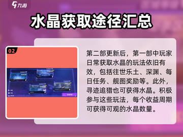 崩坏3第二部💎水晶获取大全，玩家必看！截图3